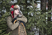 Load image into Gallery viewer, Stormy Kromer Northwoods Trapper Hat - Insulated Wool Winter Hat with Ear Flaps Black