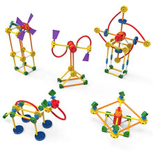 Load image into Gallery viewer, K'NEX TINKERTOY - Retro Building Tin - 100 Parts - Collectible Tin - Ages 3+