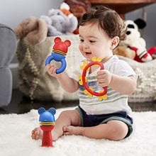 Load image into Gallery viewer, Green Toys Disney Baby Exclusive - Mickey Mouse Shake & Rattle Set, DSRTS-1435