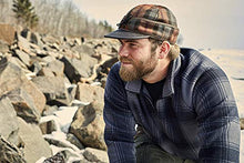 Load image into Gallery viewer, Stormy Kromer The Weekend Pullover - Men’s Plaid Quarter-Zip Fleece Sweater Jacket