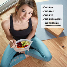 Load image into Gallery viewer, Zip Top Reusable 100% Platinum Silicone Container, Made in the USA - Large Cup - Gray