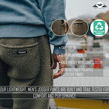 Load image into Gallery viewer, Fayettechill “Wailer” Men’s Fleece Sweatpants | Double Sided Solid Shearling Hiking Pants