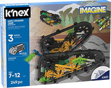 Load image into Gallery viewer, K'NEX Imagine – 4WD Crusher Tank Building Set – 249Piece – Ages 7+ – Engineering Educational Toy Building Set