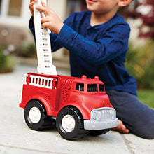 Load image into Gallery viewer, Green Toys Fire Truck - BPA Free, Phthalates Free Imaginative Play Toy for Improving Fine Motor, Gross Motor Skills. Toys for Kids