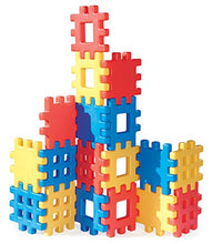 Load image into Gallery viewer, Little Tikes Big Waffle Block Set - 18 pieces, Blue/Red/Yellow