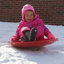 Load image into Gallery viewer, Flexible Flyer Metal Snow Disc Saucer Sled. Steel Sand Slider