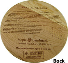 Load image into Gallery viewer, Marble Solitaire - Made in USA
