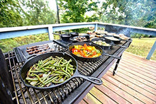 Load image into Gallery viewer, Lodge Manufacturing Company Lodge Cast Iron 10.5-inch Square Grill Pan, Black