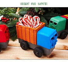 Load image into Gallery viewer, Lukes Toy Factory Educational Stem Take Apart Wooden Trucks Made in The USA Gift Toys for Kids 0-7 Year Olds (Hybrid Fire Truck) - United States of Made