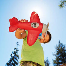 Load image into Gallery viewer, Green Toys Airplane - BPA Free, Phthalates Free, Red Aero Plane for Improving Aeronautical Knowledge of Children. Toys and Games