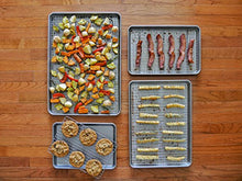 Load image into Gallery viewer, USA Pan Half Sheet Bakeable Nonstick Cooling Rack, Pan, Stainless