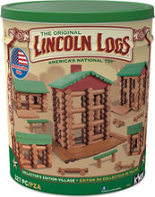 Load image into Gallery viewer, LINCOLN LOGS-Collector's Edition Village-327 Pieces-Real Wood Logs-Ages 3+ - Best Retro Building Gift Set for Boys/Girls-Creative Construction Engineering–Top Blocks Game Kit - Preschool Education Toy