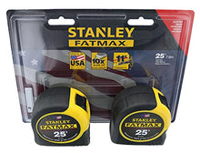 Load image into Gallery viewer, Stanley Consumer Tools FMHT74038 25' Fatmax Tape Measure (2 Pack)