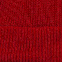 Load image into Gallery viewer, Solid Plain Watch Cap Beanie - Red OSFM