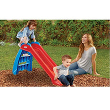 Load image into Gallery viewer, Little Tikes First Slide Toddler Slide, Easy Set Up Playset for Indoor Outdoor Backyard, Easy to Store, Safe Toy for Toddler, Slip And Slide For Kids (Red/Blue), 39.00''L x 18.00''W x 23.00''H