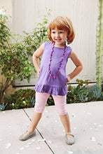 Load image into Gallery viewer, City Threads Big Girls' Cotton/Poly (90/10) Cropped Capri Legging for Summer, Play and School, Heather Gray, 10