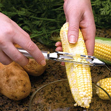 Load image into Gallery viewer, Rada Cutlery Deluxe Vegetable Peeler – Stainless Steel Blade With Aluminum Handle, 8-3/8 Inches