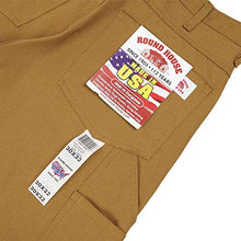 Load image into Gallery viewer, Round House Brown Duck Double Front Carpenter Pants Dungaree Jean 2202 (44W x 30L)