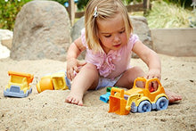 Load image into Gallery viewer, Green Toys Scooper Construction Truck, Yellow/Orange