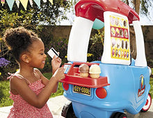 Load image into Gallery viewer, Little Tikes Cozy Ice Cream Truck, Ride-On Toy Ice Cream Truck Cozy Coupe for Ages 1 1/2 - 5 Years