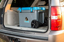 Load image into Gallery viewer, KONG Coolers | 50 QT Cruiser Wheeled Cooler | Proudly Made in The USA | Durable, Safe, Rolling Extended Ice Retention Cooler (Boulder Blue)