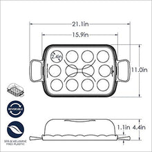 Load image into Gallery viewer, Nordic Ware Cakes and Cupcakes Carrier, Blue