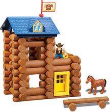 Load image into Gallery viewer, LINCOLN LOGS-Horseshoe Hill Station-83 Pieces-Real Wood Logs - Ages 3+ - Best Retro Building Gift Set for Boys/Girls – Creative Construction Engineering – Top Blocks Game Kit - Preschool Education Toy