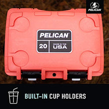 Load image into Gallery viewer, Pelican Elite 20 Quart Cooler (Dark Gray/Green)