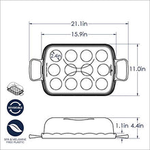 Load image into Gallery viewer, Nordic Ware Cakes and Cupcakes Carrier, Blue