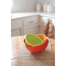 Load image into Gallery viewer, Nordic Ware Microwave Prep/Serve Bowl Set, 3 Piece, Fiesta Colors