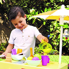 Load image into Gallery viewer, Little Tikes 2-in-1 Lemonade and Ice Cream Stand with 25 Accessories and Chalkboard for Kids Ages 2 Plus