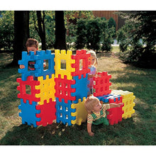 Load image into Gallery viewer, Little Tikes Big Waffle Block Set - 18 pieces, Blue/Red/Yellow