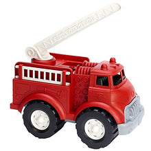 Load image into Gallery viewer, Green Toys Fire Truck - BPA Free, Phthalates Free Imaginative Play Toy for Improving Fine Motor, Gross Motor Skills. Toys for Kids