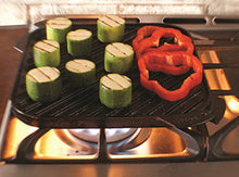 Load image into Gallery viewer, Lodge LSRG3 Cast Iron Single-Burner Reversible Grill/Griddle, 10.5-inch