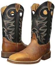 Load image into Gallery viewer, Justin Boots Men's 11" Bent Rail, Tobacco Cowhide/Black Spiral, 10.5 D US - United States of Made