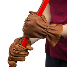 Load image into Gallery viewer, American Made Buffalo Leather Work Gloves , 650, Size: Large