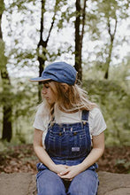 Load image into Gallery viewer, “Ivanhoe” Adjustable Snapback Hat for Men or Women, Camper Hat & Hiking Cap Blue