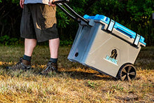 Load image into Gallery viewer, KONG Coolers | 50 QT Cruiser Wheeled Cooler | Proudly Made in The USA | Durable, Safe, Rolling Extended Ice Retention Cooler (Boulder Blue)