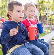 Load image into Gallery viewer, Re-Play Made in USA - 6pk of 8.7" Replacement Straws for Re-Play Straw Cups | Reversible - NO Pull Out Straight or Flexible Bend