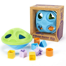 Load image into Gallery viewer, Green Toys Shape Sorter, Green/Blue