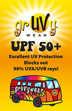 Load image into Gallery viewer, grUVywear Baby | Toddler Girl Rash Guard UV 2 Piece Sun Protection Swimsuit Set - Hippie Peace | 0-6 Months