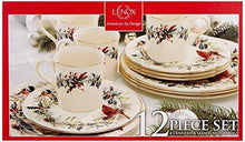 Load image into Gallery viewer, Lenox Winter Greetings 12-Piece Dinnerware Set - United States of Made