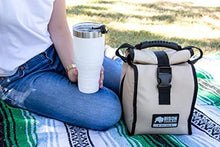 Load image into Gallery viewer, BISON COOLERS Soft Pack Ice Chest Work 'N Play - Reusable Lunch Bag Cooler 9 x 12 - Holds Upto 6 Bottles & 2.5 Lbs of Ice