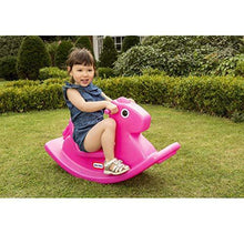 Load image into Gallery viewer, Little Tikes Rocking Horse Magenta - United States of Made