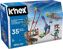 Load image into Gallery viewer, K’NEX – 35 Model Building Set – 480 Pieces – For Ages 7+ Construction Education Toy (Amazon Exclusive)