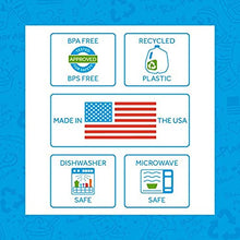 Load image into Gallery viewer, RE-PLAY Made in USA 4pk -12 oz. Bowls | Made from Eco Friendly Heavyweight Recycled Milk Jugs - Virtually Indestructible | BPA Free | Black