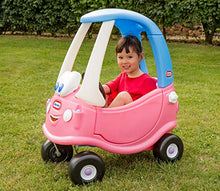 Load image into Gallery viewer, Little Tikes Princess Cozy Coupe - 30th Anniversary White/Blue/Pink, 29.5 x 16.5 x 33.5 inches