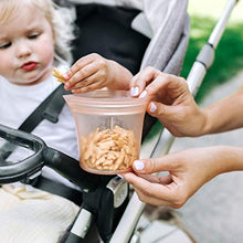 Load image into Gallery viewer, Zip Top Reusable 100% Silicone Food Storage Bag and Container, Made in the USA - Short Cup - Gray