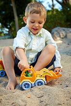 Load image into Gallery viewer, Green Toys Scooper Construction Truck, Yellow/Orange
