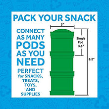 Load image into Gallery viewer, Re-Play Made in USA Stackable Food & Snack Storage Containers | 3 Storage Lids and 1 Travel Lid | Made with Eco Friendly Heavyweight Recycled Milk Jugs| Virtually Indestructible| | Aqua,Sky Blue,Navy